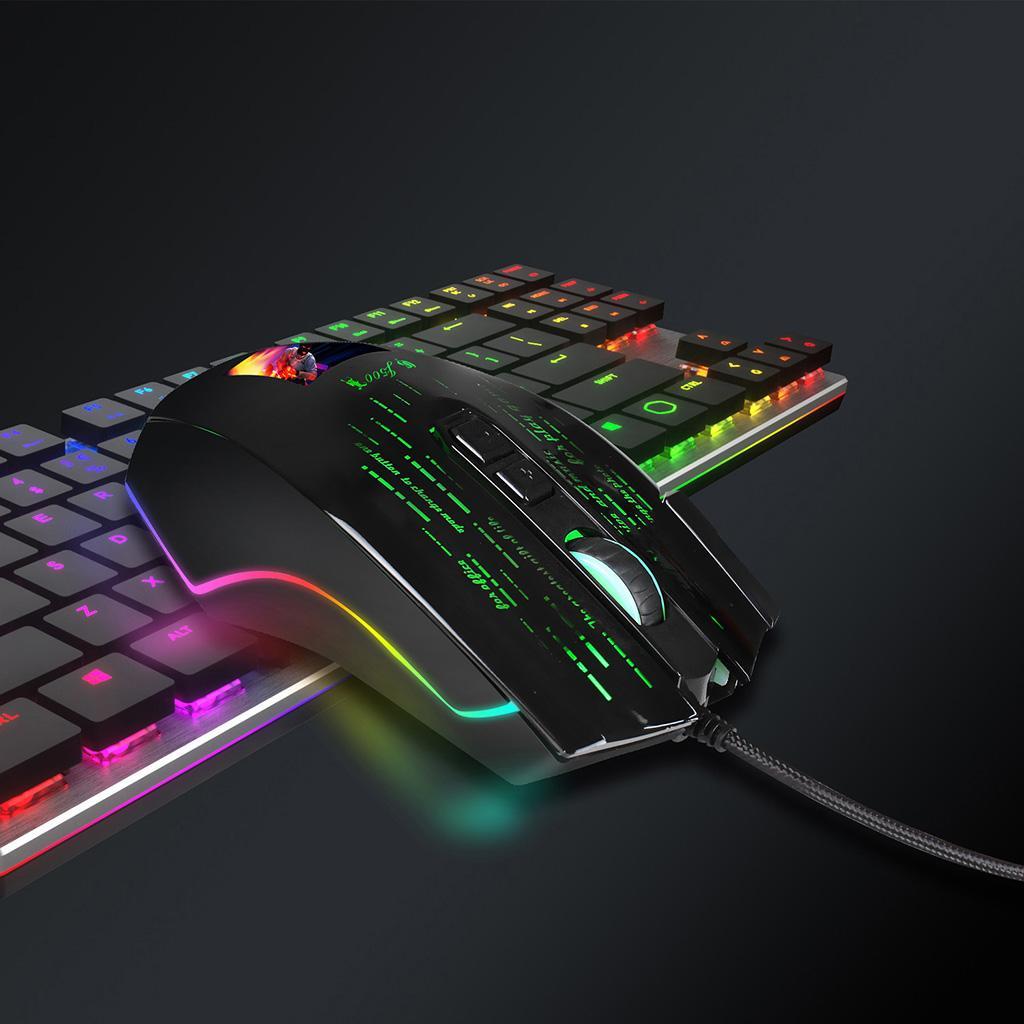 USB Optical Wired Computer Mouse , for Office and Home,10000 DPI, Portable for