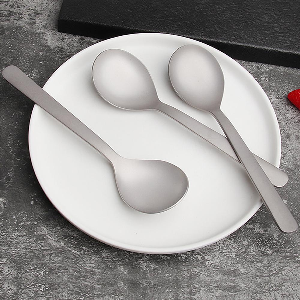 Dụng cụ muỗng ăn siêu nhẹ titanium để cắm trại & Picnic