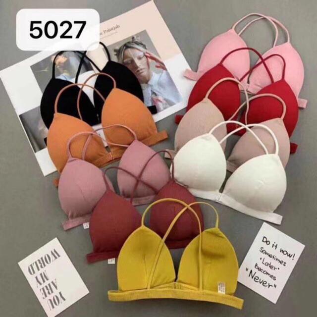 Siêu đẹp - Áo bra thun gân cài trước hót hit _bra 5027