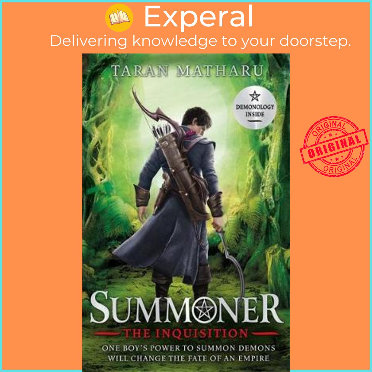 Sách - Summoner The Inquisition  Book 2 by Taran Matharu UK edition, paperback