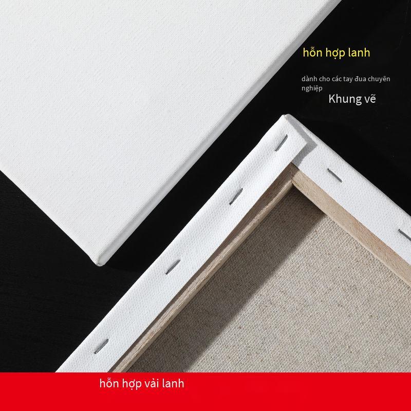 Phong cách mới nhất họa tiết khung tranh tranh sơn dầu sơn dầu tùy chỉnh vải tranh sơn dầu bảng lanh bông gỗ tròn bên trong sơn acrylic