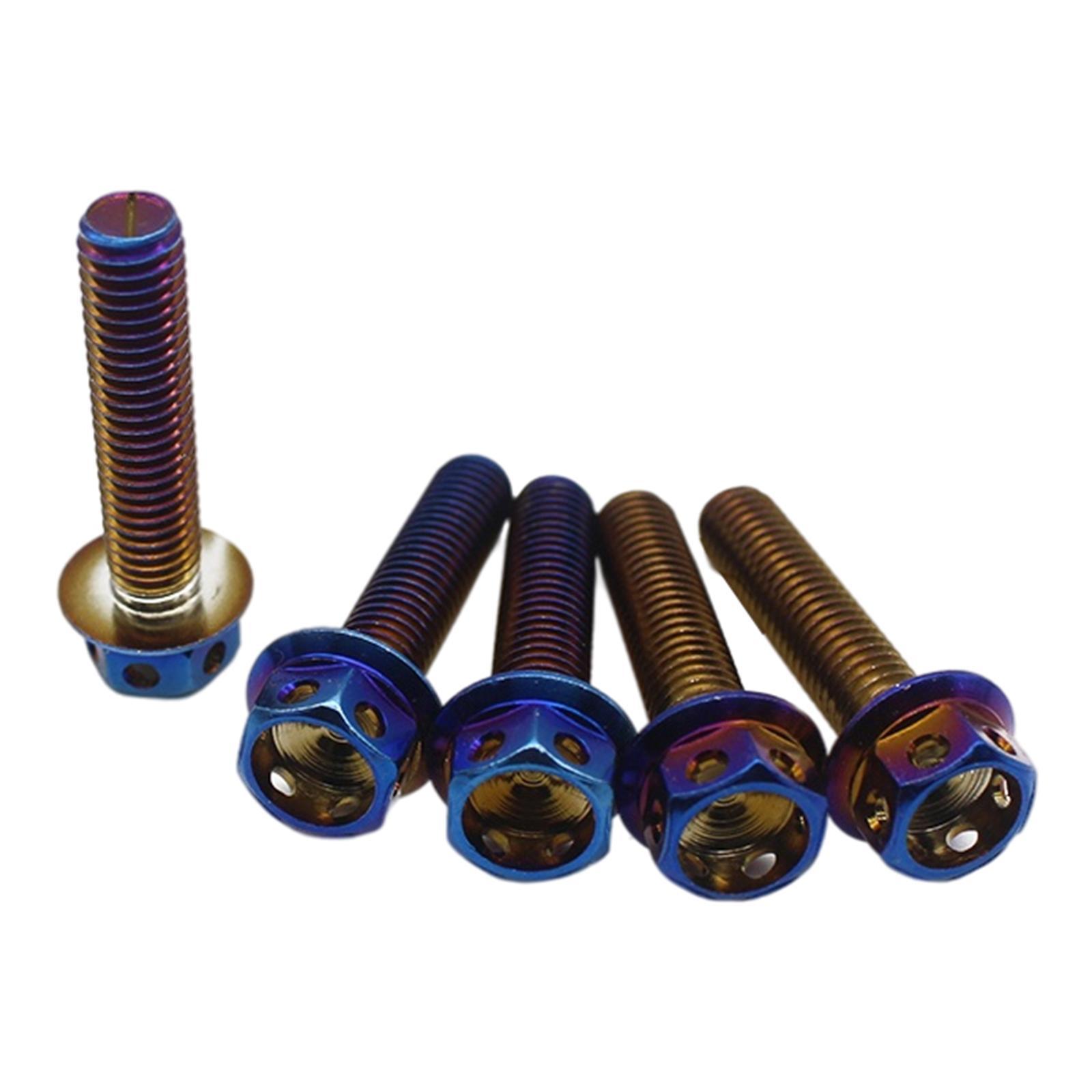 5x M8 Wheel Lug Bolt Screw, Fits for Vespa High Performance Spare Parts Replaces