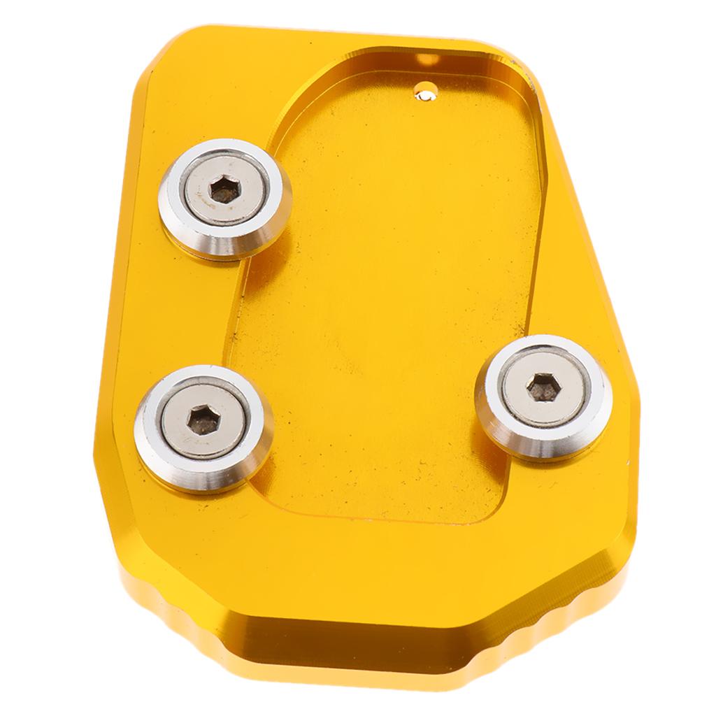 Motorbike Kickstand Side Extension Plate Pad For Yamaha MT-09 13-16