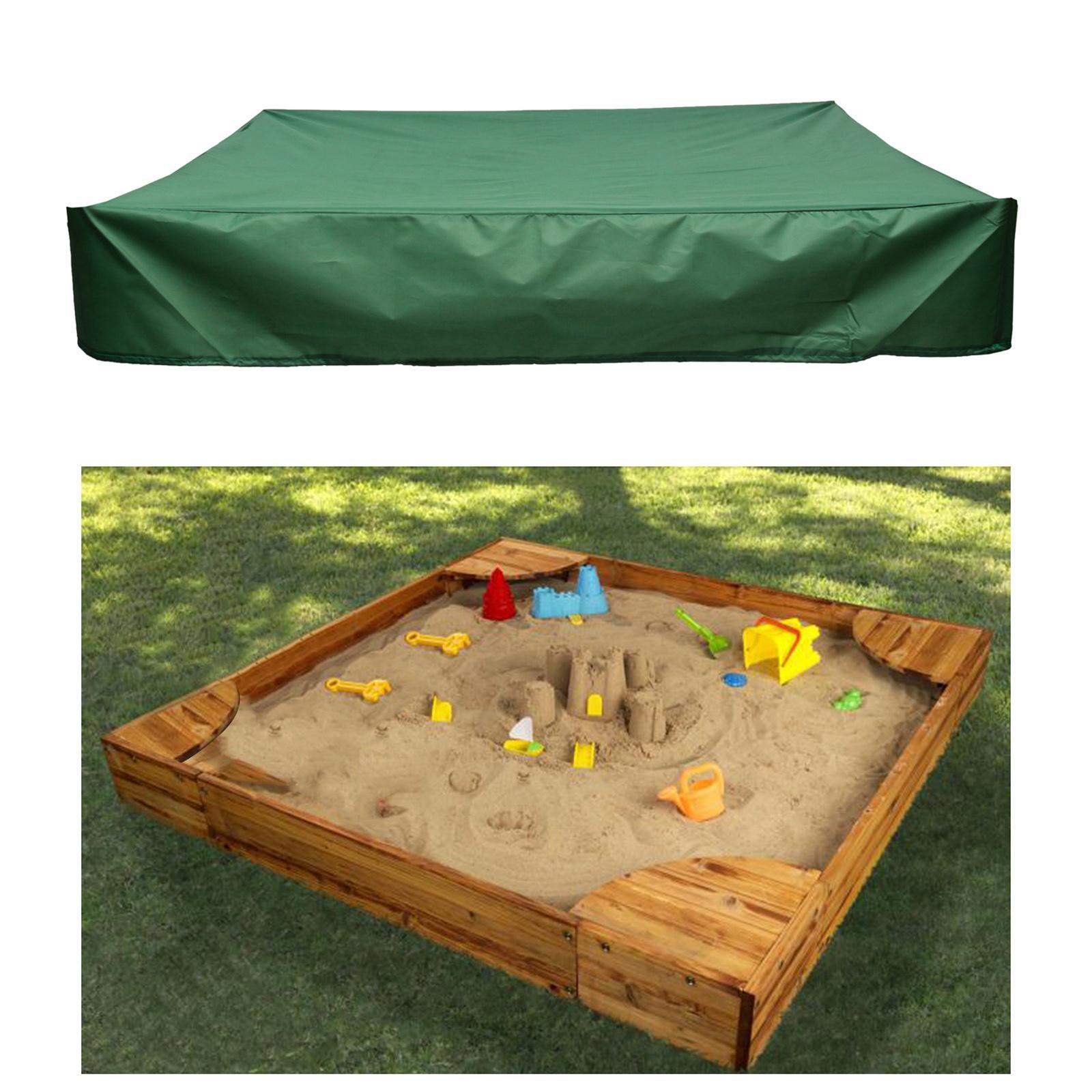 Square Sandbox Cover 1 Pcs Sandbox  for Traveling beach Toddlers