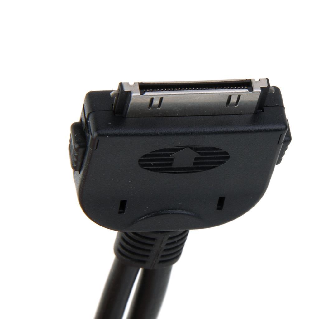 CD-IU201N Video Audio USB TO 30-Pin Interface Adaptor Cable for iphone 4/4s