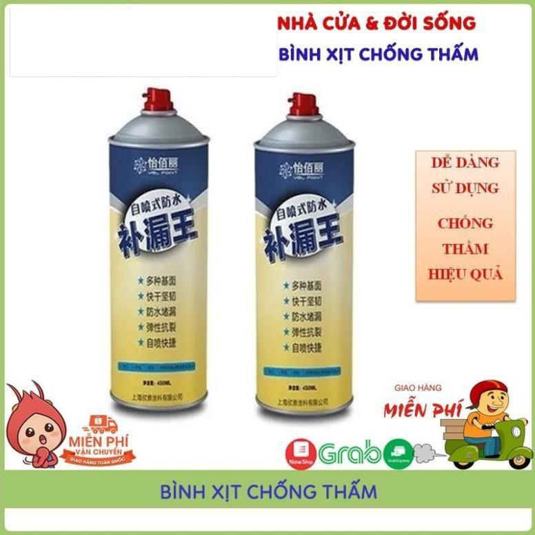 Xịt Chống Thấm, Dung Dịch Chống Thấm Đa Năng Công Nghệ Nhật Bản Giúp Chống Thấm Hiệu Quả Cho Tường,Trần , Mái Nhà