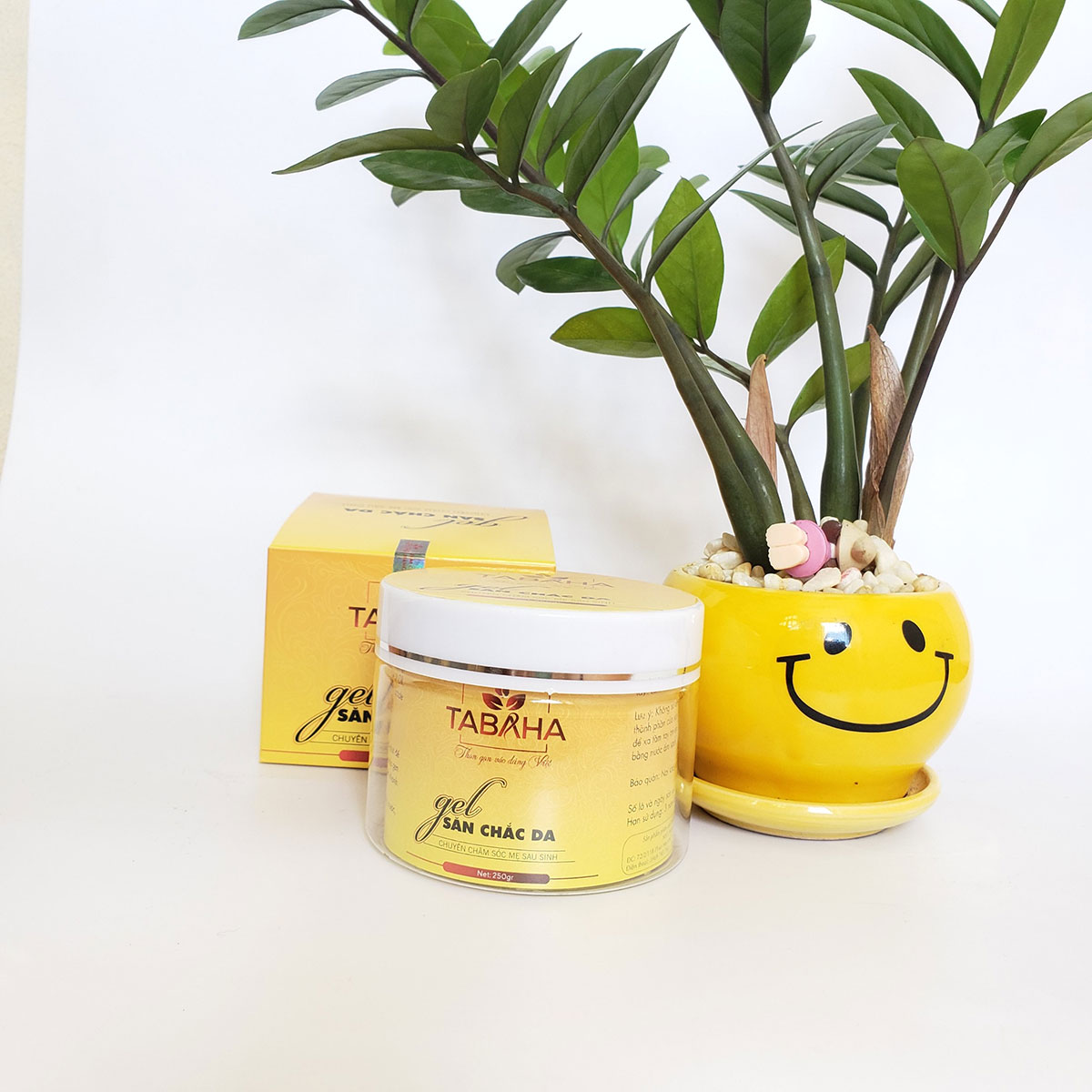 Gel tan mỡ giúp săn chắc da TaBaHa 250g chiết xuất từ thiên nhiên tặng thước dây