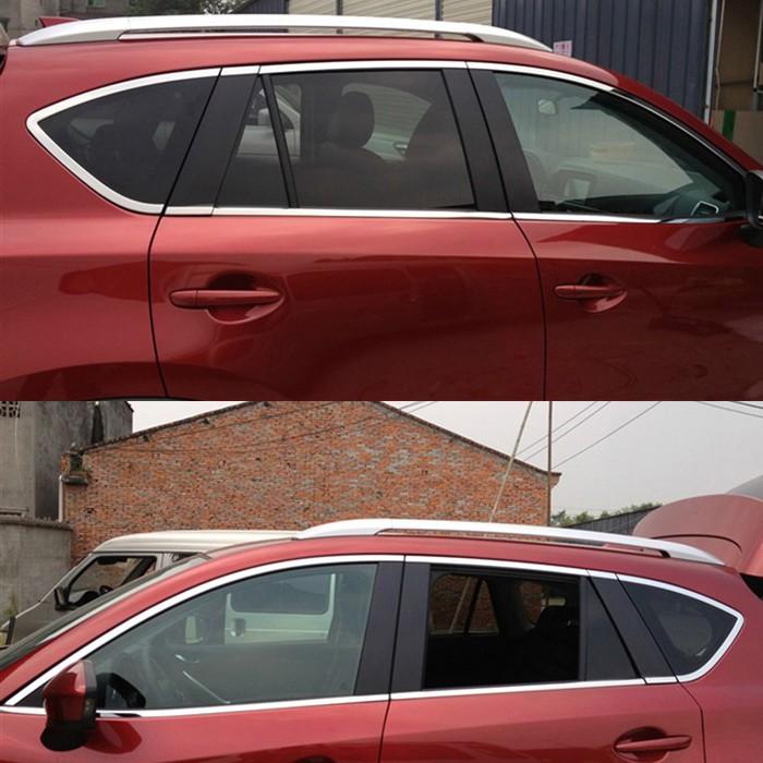 Bộ Ốp, Nẹp viền cong, chân kính Mazda CX-5 2016-2017