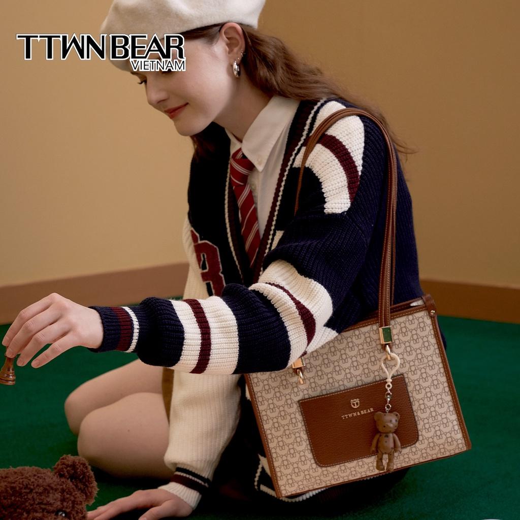 Túi tote da TTWN BEAR TN2939 đeo chéo thời trang công sở TTWN BEAR