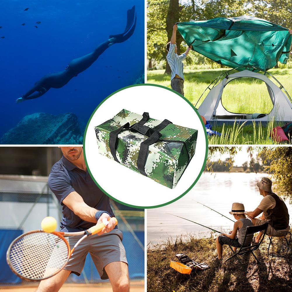 Túi bảo quản mồi câu cá chất liệu chống thấm nước, chống rách, sử dụng lâu bền