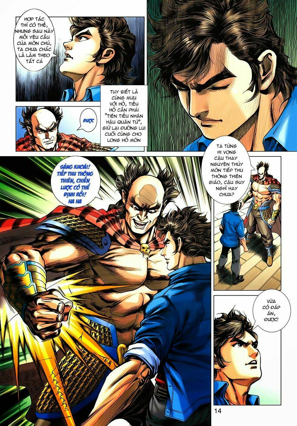 tân tác long hổ môn chapter 519 14
