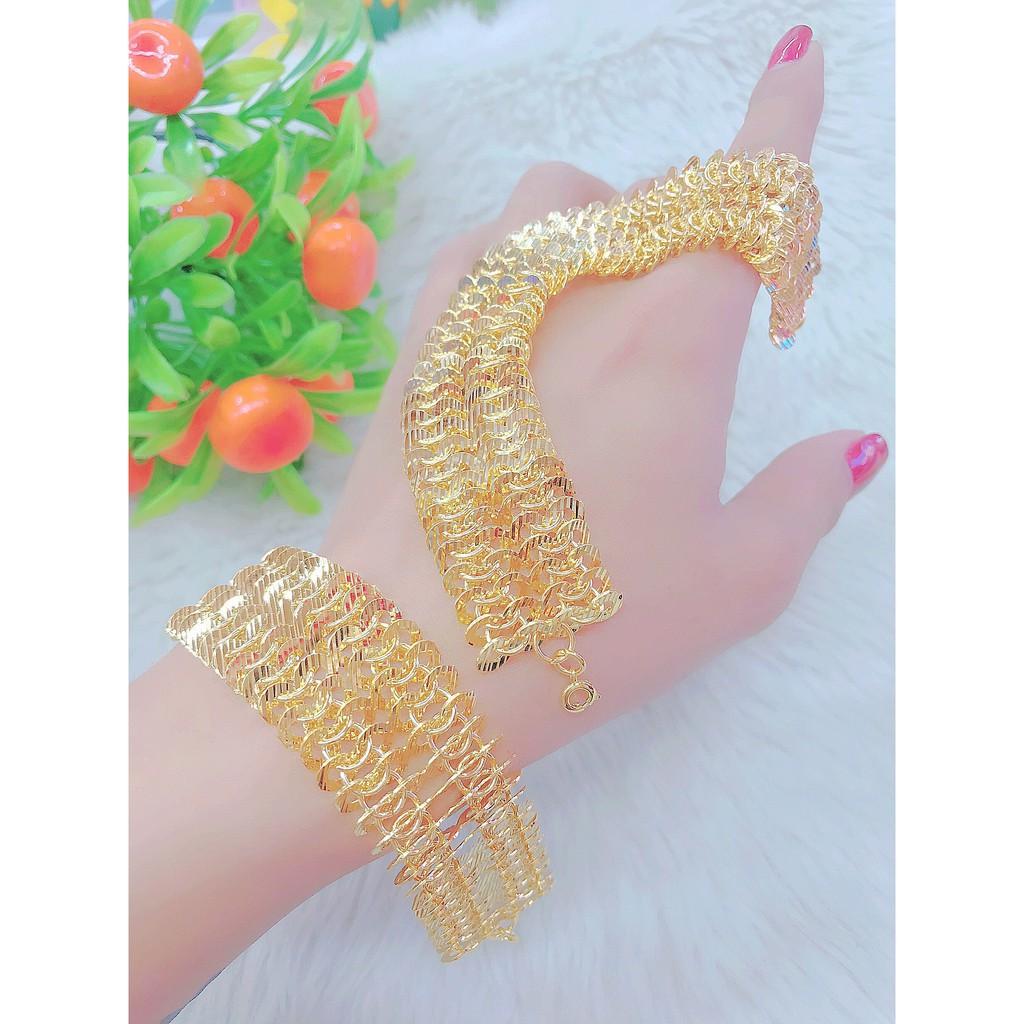 Lắc Tay Nữ Xi Vàng - Lắc Tay Nữ Xi Vàng Sang Trọng