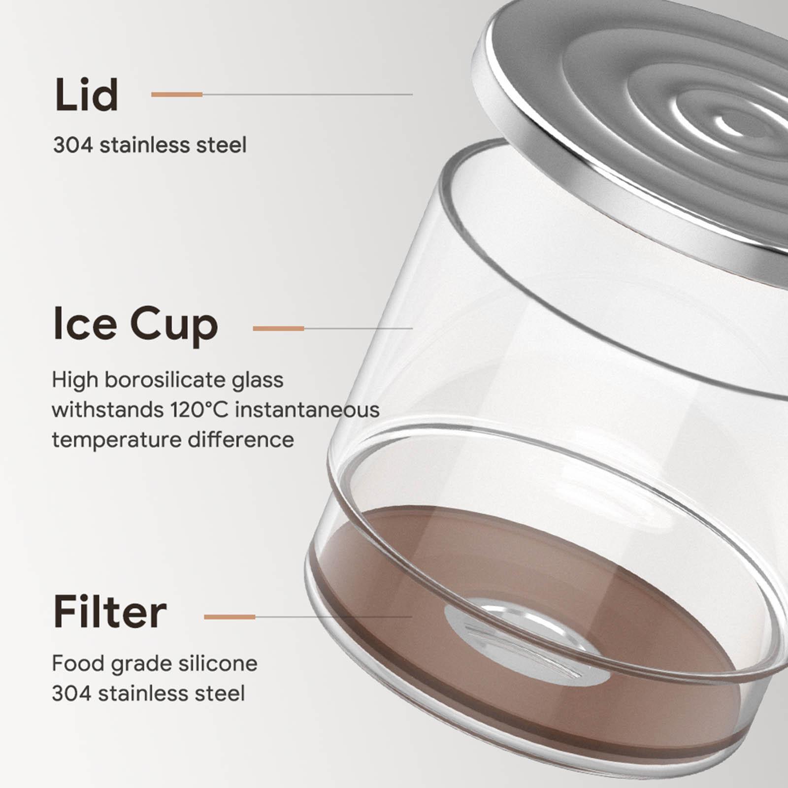 300ml Cold Brew Coffee Maker Drip Coffee Maker Ice Drip Pot for Home Cafe