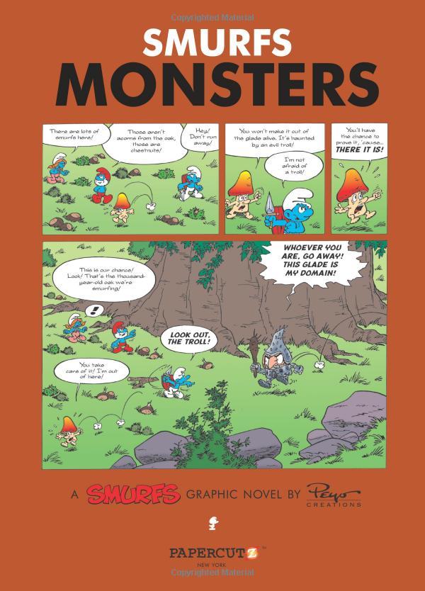 Sách ngoại văn: Smurfs Monsters