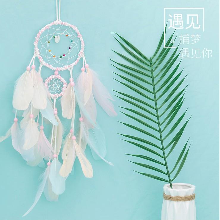 Phụ kiện trang trí ngủ ngon Dream Catcher- vòng đuổi bắt giấc mơ - quà tặng ý nghĩa