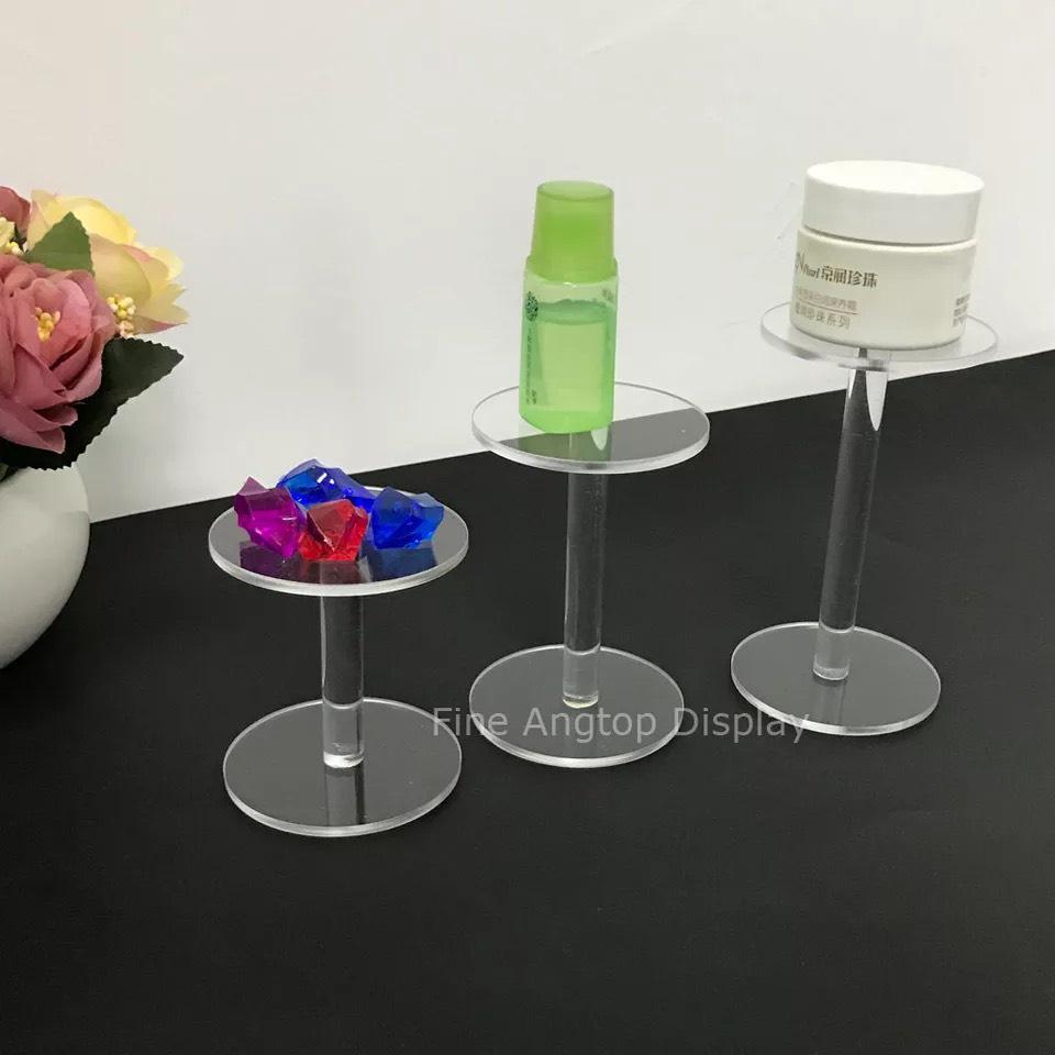 Kệ/giá đỡ mica trưng bày đồ trang sức nhẫn, bông tai, nhiều kích thước, nhiều màu