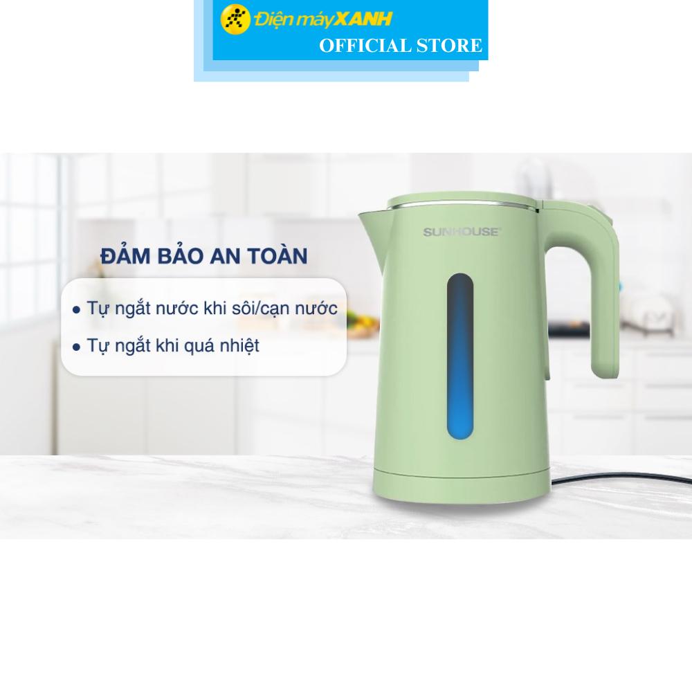 Bình đun siêu tốc Sunhouse 1.8 lít SHD1353 - Hàng Chính Hãng