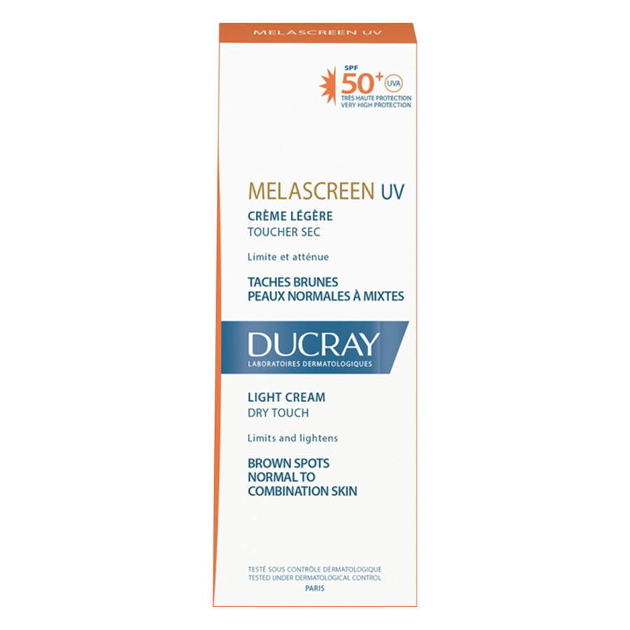 Kem Chống Nắng Giảm Đốm Nâu Và Chống Lão Hoá Ducray Melascreen Uv Light Cream Spf50+ (40ml)