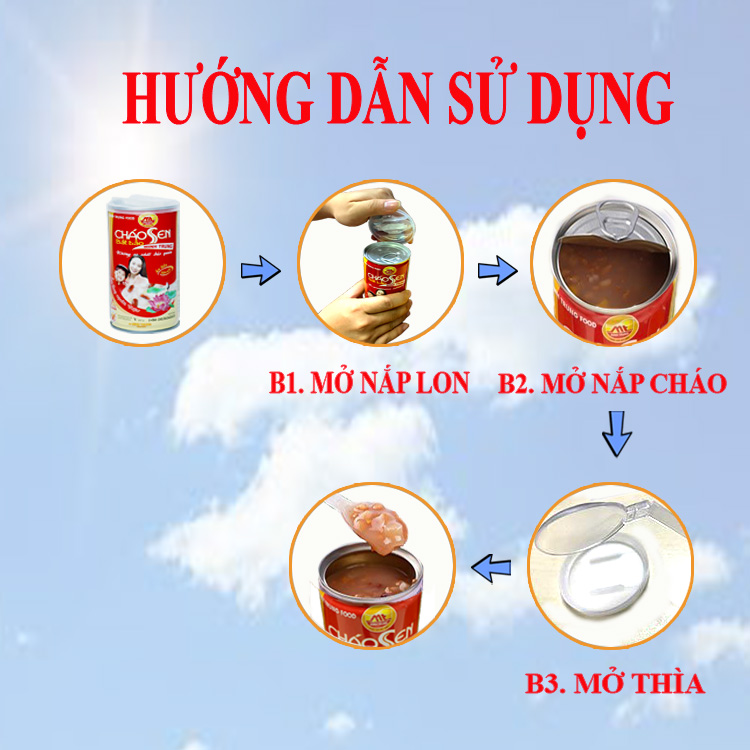 Cháo ăn liền yến mạch sữa Minh Trung thùng 24 lon - CHAOYMSUA 24