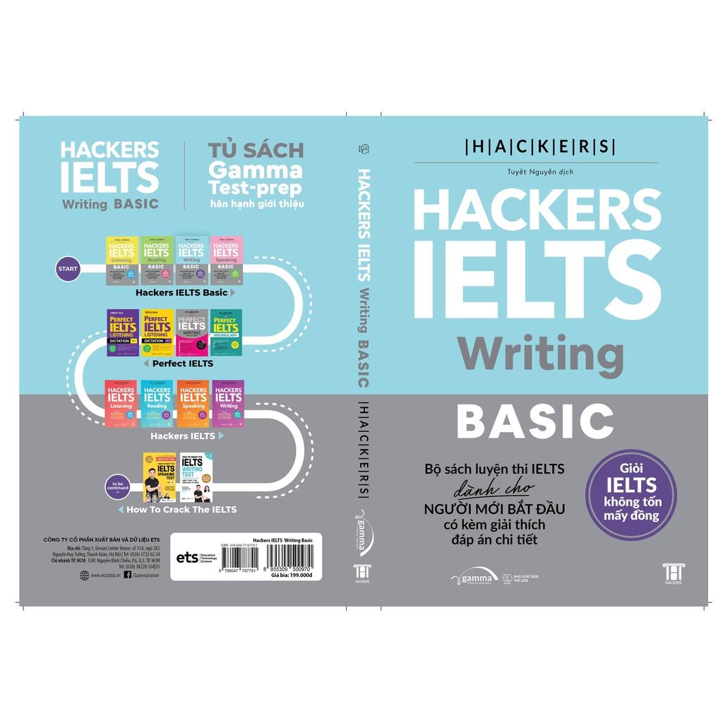 Combo 4 Cuốn: Bộ Hackers IELTS Basic - Bản Quyền