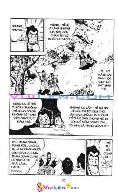 kiếm sĩ góc vuông - chokkaku chapter 14 92