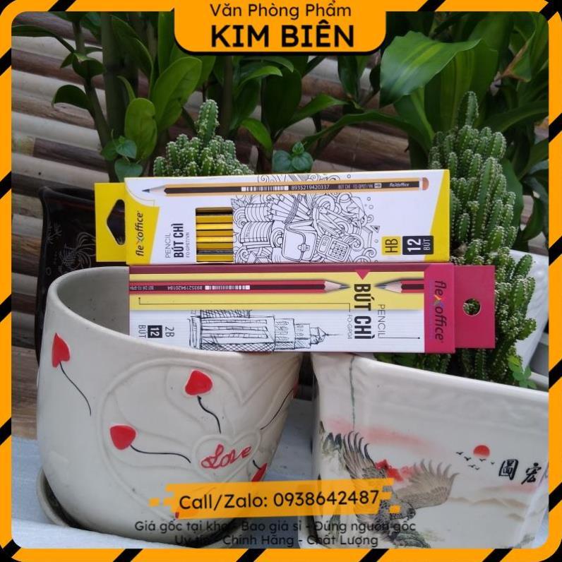 ️sỉ vpp,sẵn hàng️ Bút chì gỗ 2B- FO-GP04 VÀ FO -GP 07 - VPP Kim Biên