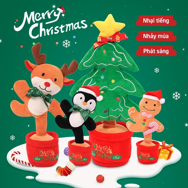 Xương rồng nhảy múa mẫu noel