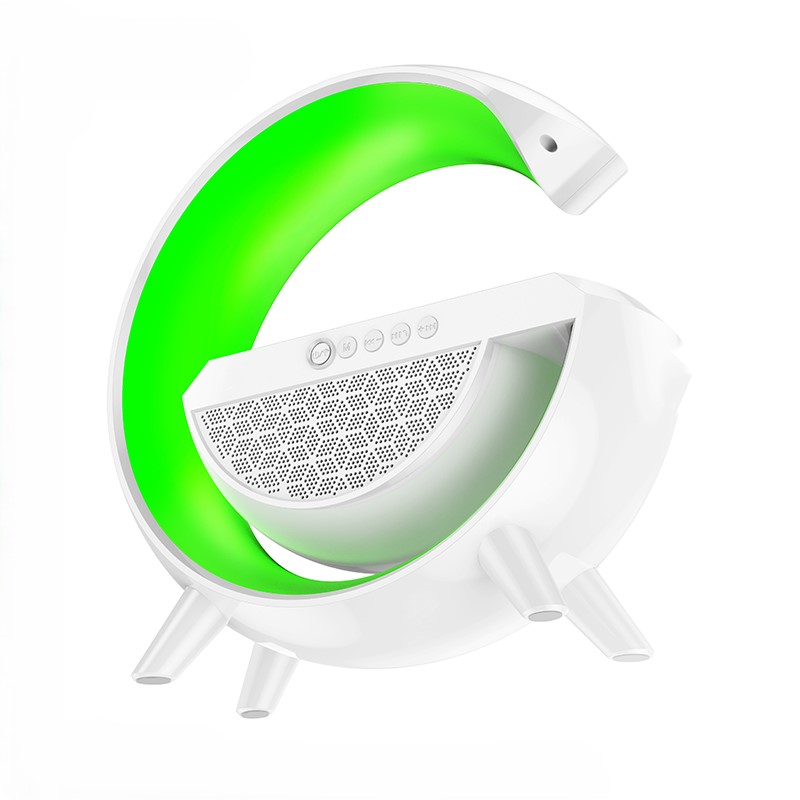 Loa bluetooth chữ G tích hợp đèn ngủ cùng sạc không dây tiện lợi và thông minh nghe nhạc âm thanh sống động - Hàng chính hãng