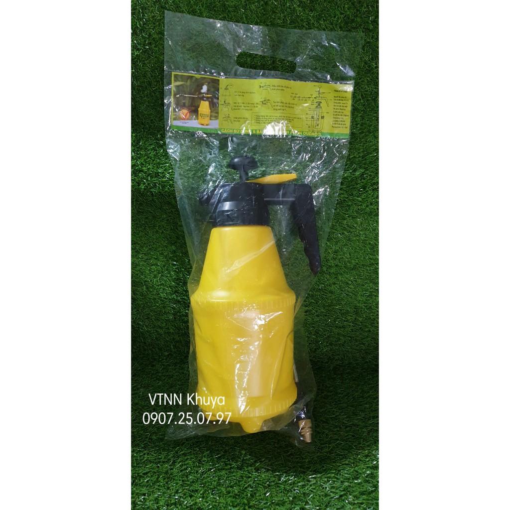 Bình phun tưới cây Dudaco 203 loại 2 lít có cần dài béc xoay 180 độ Dudaco Mới