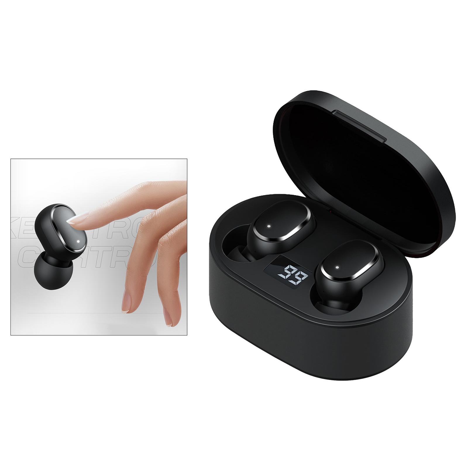 Wireless Earbuds, Bluetooth 5.0 Earbuds, in-Ear Headphones with Mic, Deep Bass,Touch Control, Charging Case, for Sports, Office