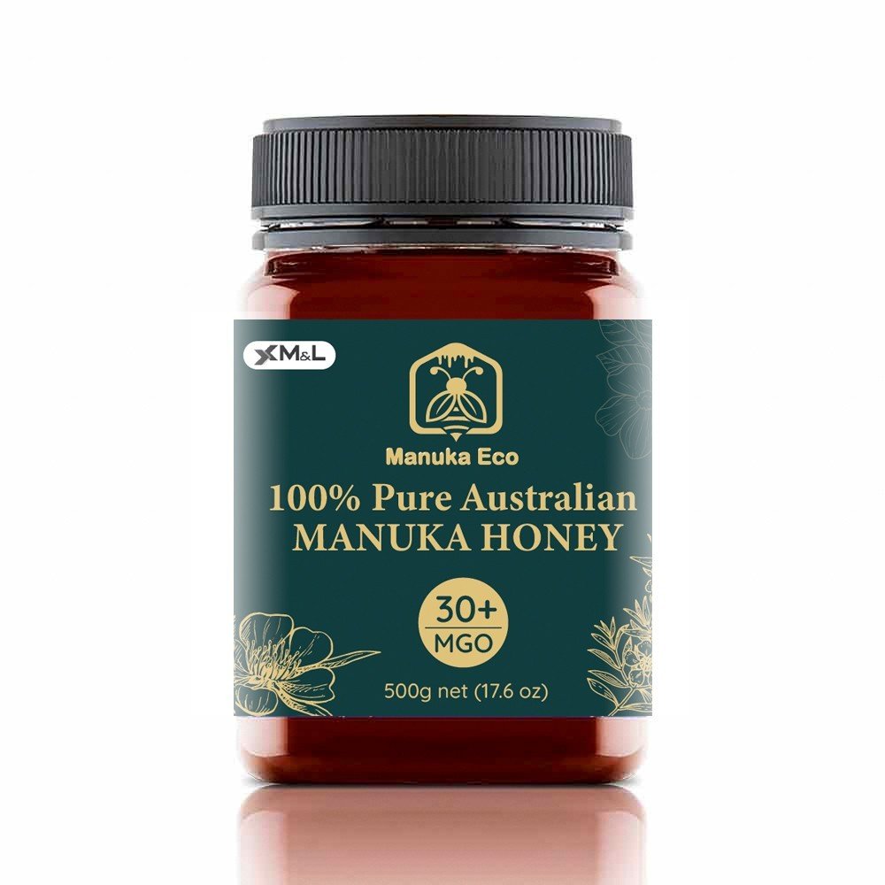 Mật ong Manuka Úc nguyên chất 100% - chỉ số kháng khuẩn MGO từ 30+ - thực phẩm bổ dưỡng, tăng sức đề kháng, làm đẹp – nhập khẩu chính hãng