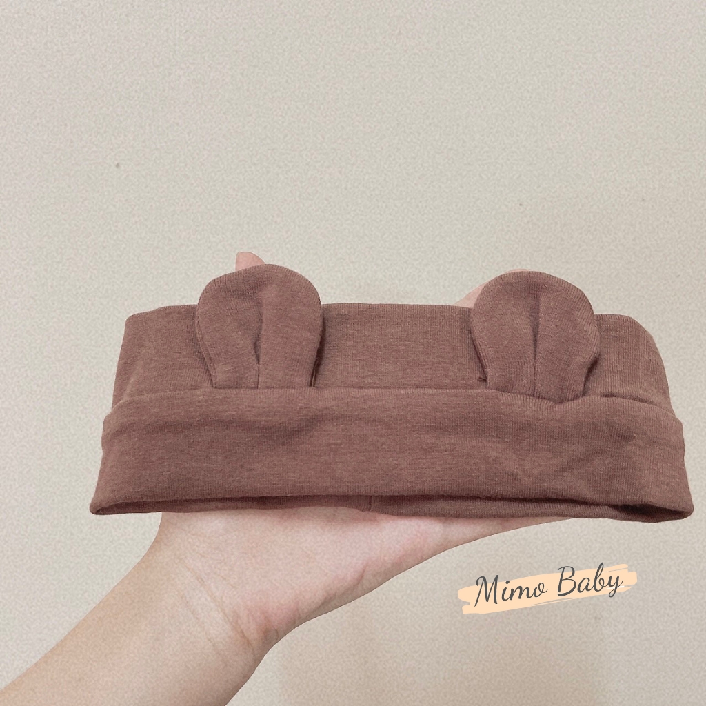 Băng đô tai gấu, turban gấu phong cách hàn quốc siêu đáng yêu BD75 Mimo Baby cho bé