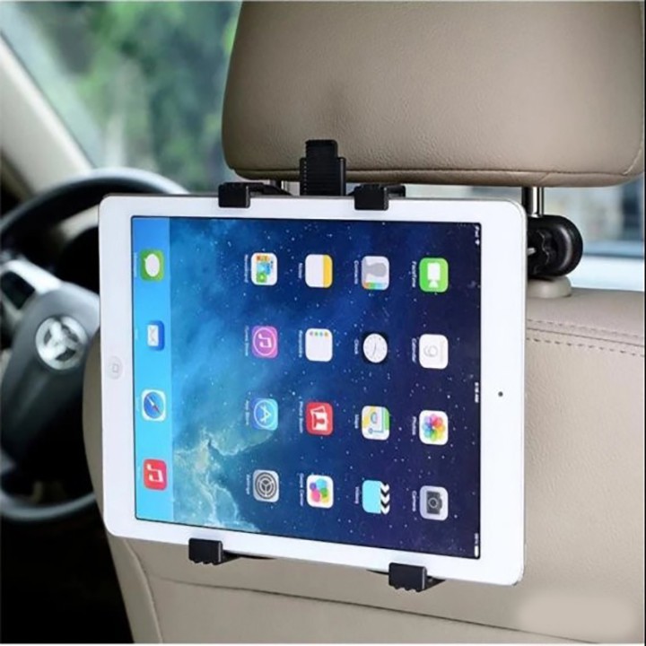 Giá Đỡ IPAD Sau Ghế Tô Tô Điều Chỉnh Xoay 360 Độ Tiện Lợi PKS