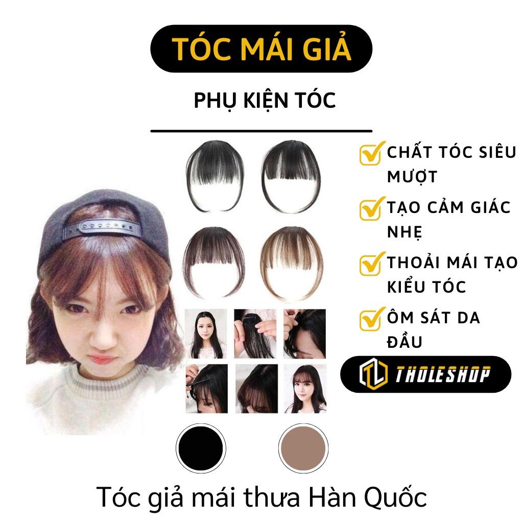 Tóc Mái Giả Cho Bạn Gái Cực Xinh