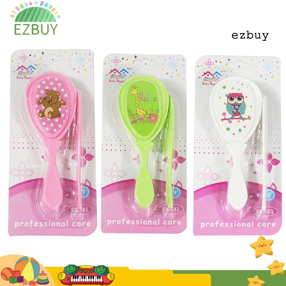 Set 2 lược chải tóc mềm mại an toàn cho bé