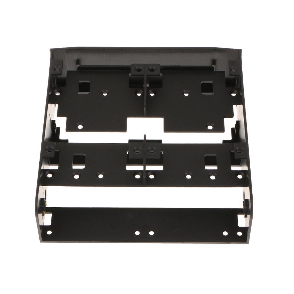 Internal 5.25" to 3.5-Inch Hard Disk Drive HDD Mounting Bracket Kit for PC