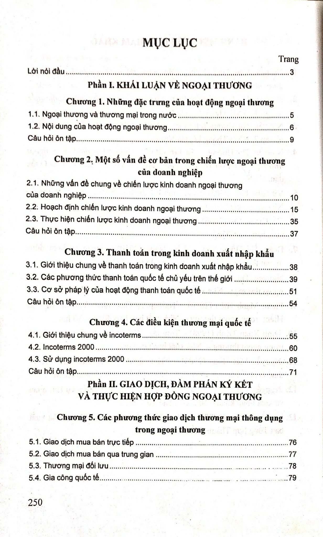 Giáo Trình Nghiệp Vụ Xuất Nhập Khẩu ( Dành Cho Sinh Viên Các Trường Đại Học, Cao Đẳng Khối Kinh Tế)