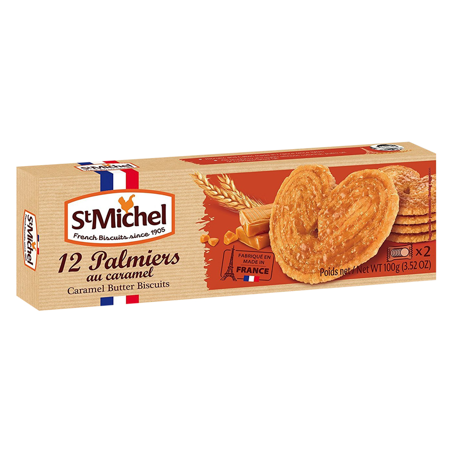 Bánh qui St Michel Palmier Caramel 100g