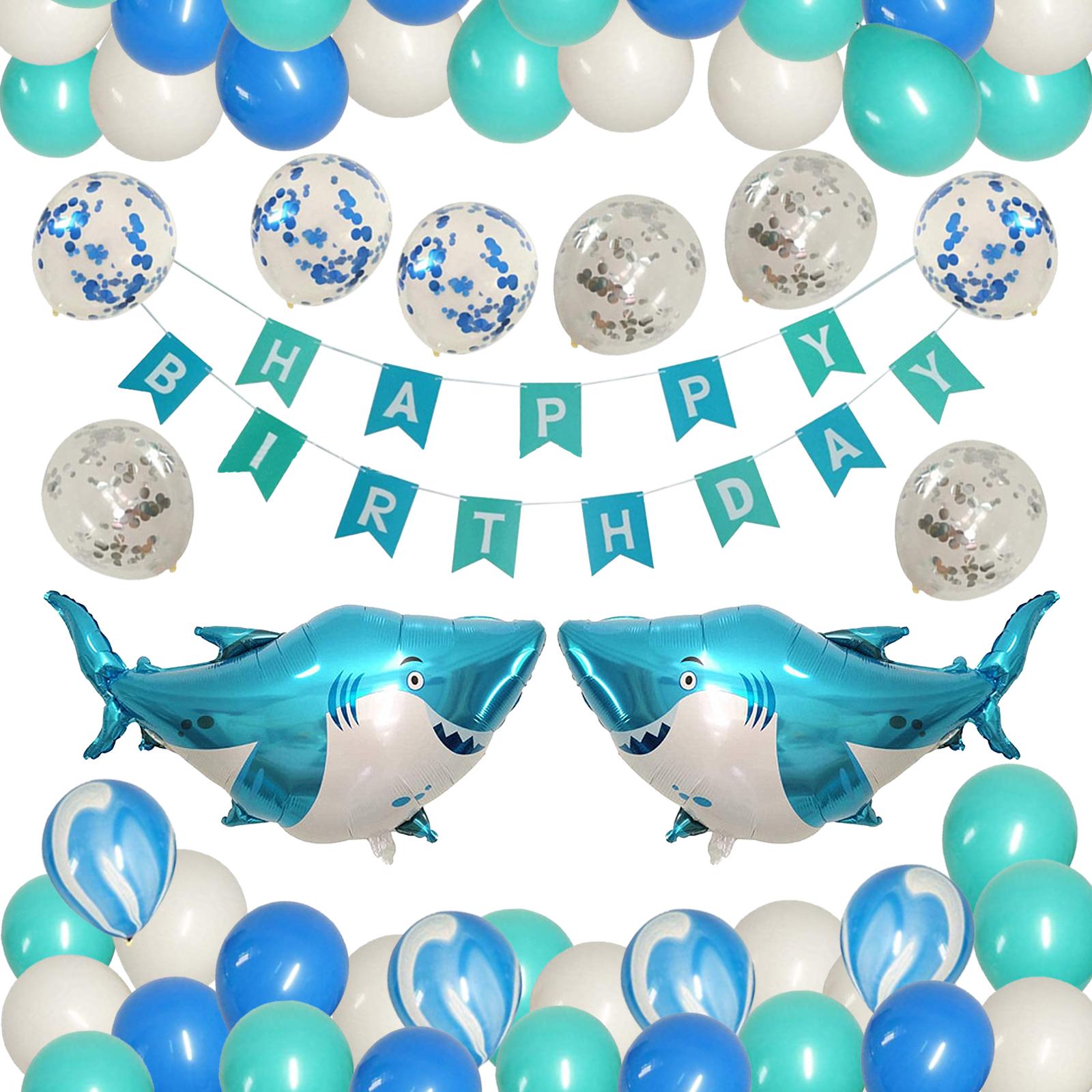 Mua Marine Theme Birthday Party Decorations Set Boys Girls Women ...