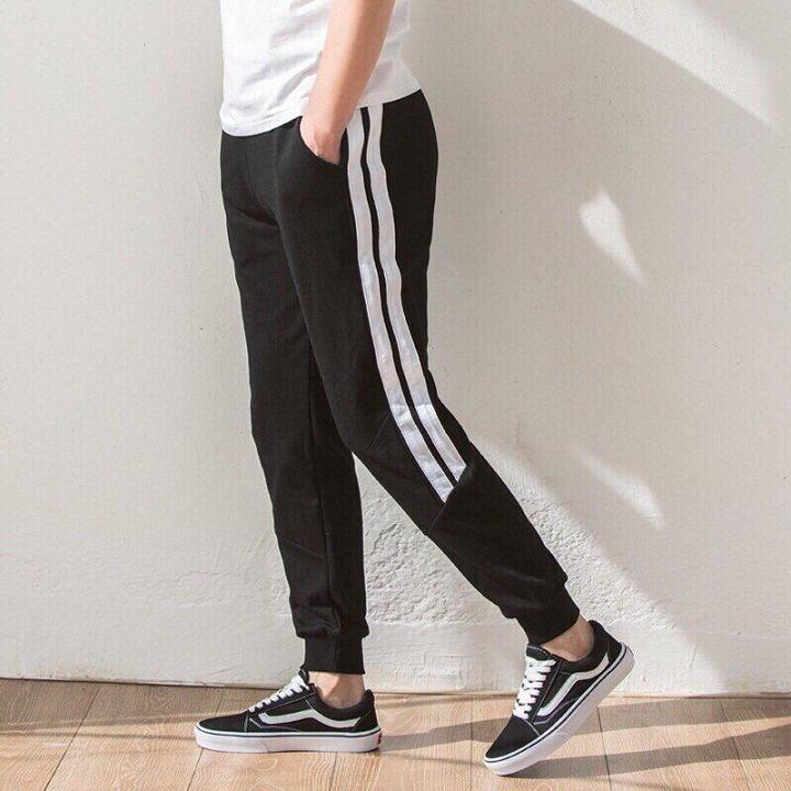 Quần jogger nam thun nỉ chạy sọc 2 line phong cách thể thao cá tính,năng động thoải mái cho người mặc,Quần thể thao nam, Quần Jogger Nỉ Thun Trơn Nam Nữ, quần nỉ trơn nam nữ, quần nỉ 3 sọc