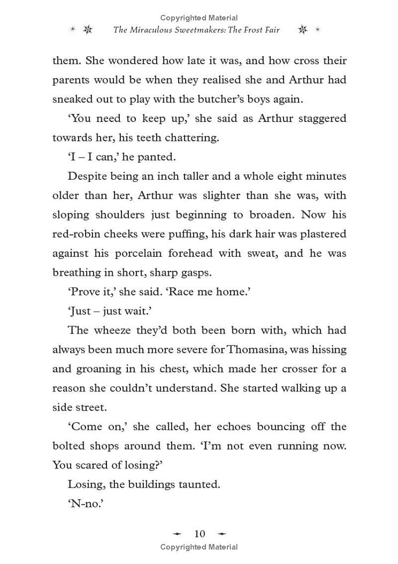 Sách ngoại văn: The Miraculous Sweetmakers - The Frost Fair