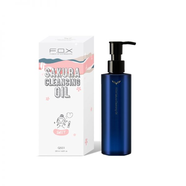 0126337 F.O.X Dầu tẩy trang Sakura Cleansing Oil Hoa Anh Đào 200ml - QS01