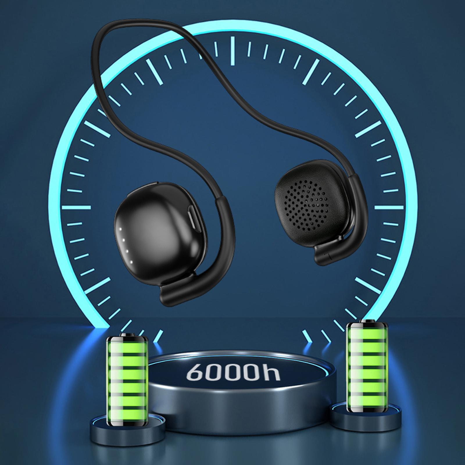 Bluetooth on Ear Headphones HiFi Stereo Headset for Music Gaming Sport Work Jogging