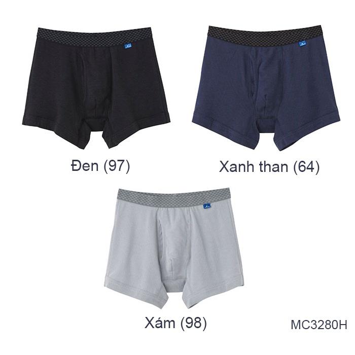 Quần lót boxer nam CoolMagic thấm hút khử mùi thoáng mát mùa hè mã MC3280H