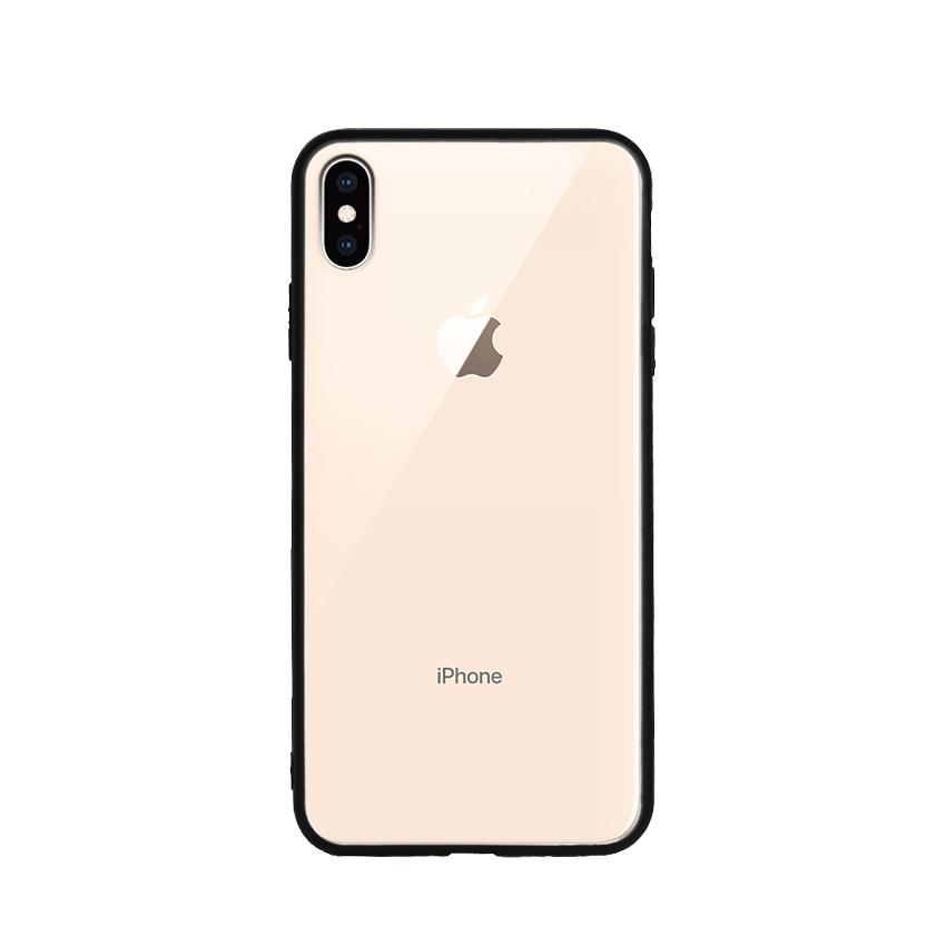 Ốp lưng Iphone XS Max - Bề mặt nhám chống vân tay, lưng cứng, viền TPU dẻo - 02008 - Hàng Chính Hãng
