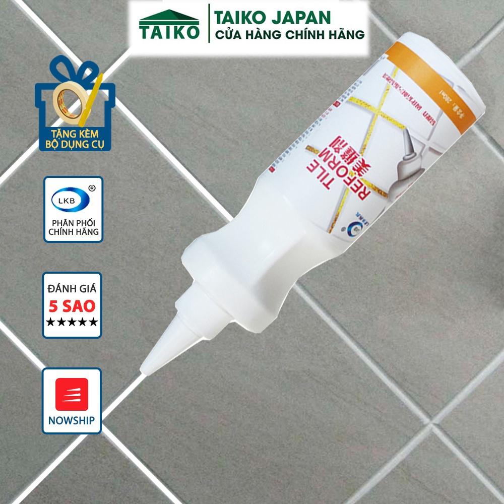 Sơn Kẻ Chỉ Gạch Cao Cấp LKB 280ml TAIKOMI- Làm mới mạch sàn nền nhà tắm, tường, bồn rửa chén, bồn cầu