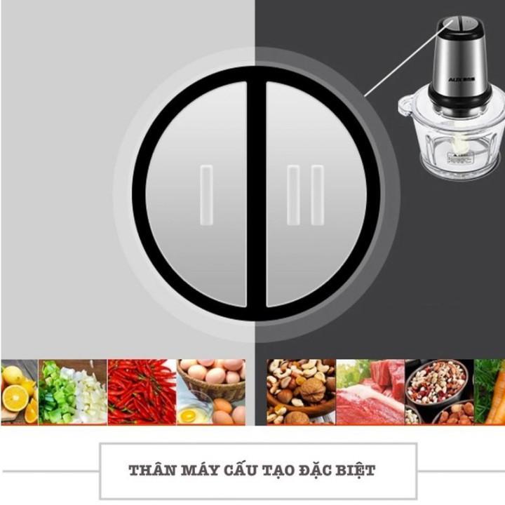 Máy Xay Nghiền Thịt Điện Động Đa Năng 300W Khung Inox Cao Cấp - Hàng Loại 1