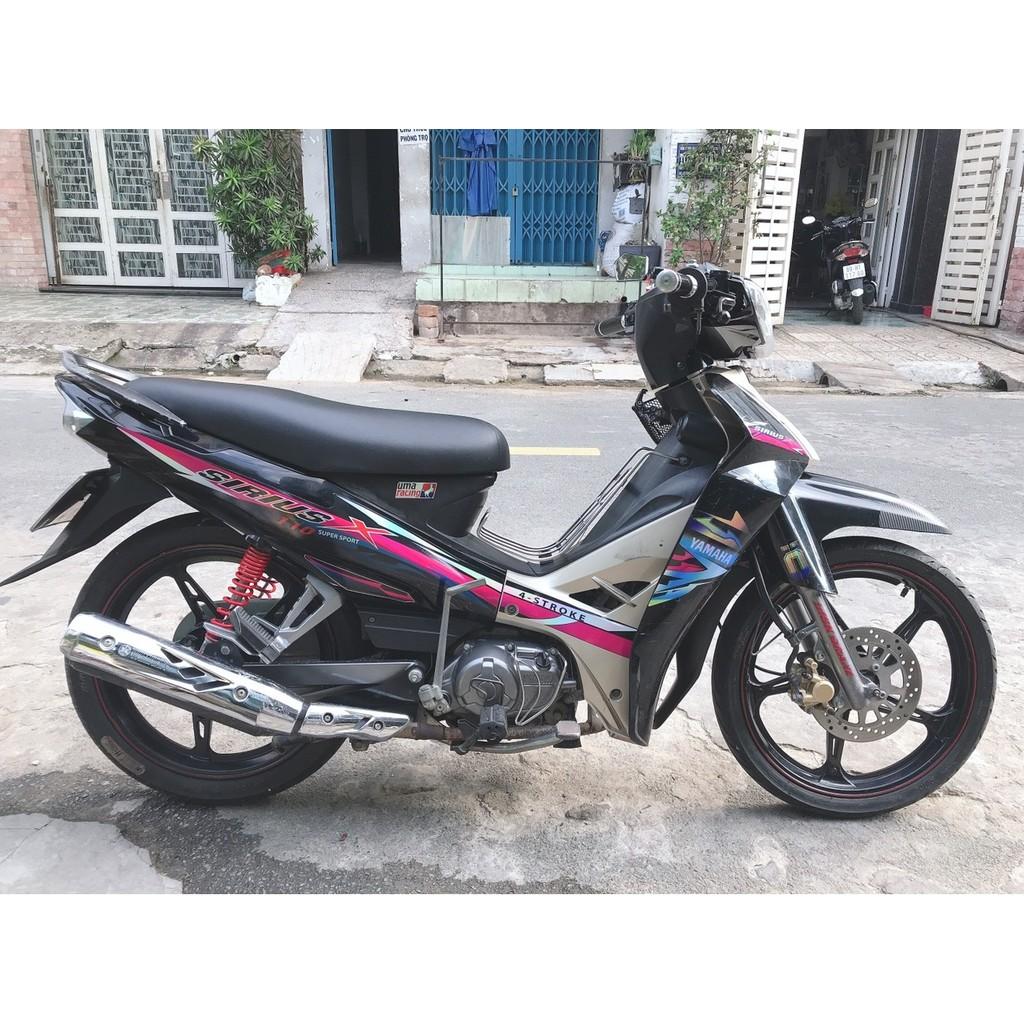 Tem sirius 110 hồng đen X crom