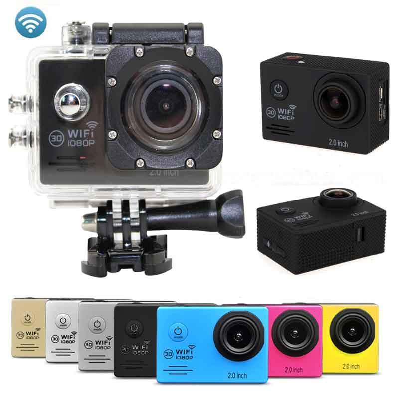 SJ7000R Camera Thể Thao 1080P Camera Hành Động 12MP WiFi Camera Thể Thao 30M Chống Nước 2.0LCD Full HD DVR Điều Khiển Từ Xa