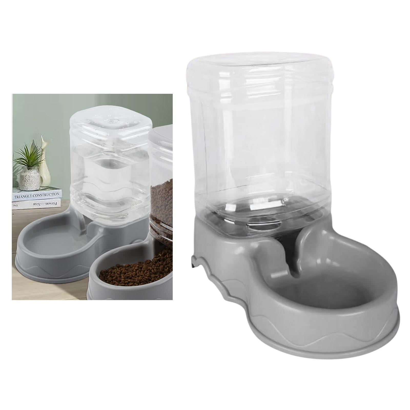 2x Automatic Cat Feeder, Transparent Timed Cat Feeder Only for Dry Food Cat